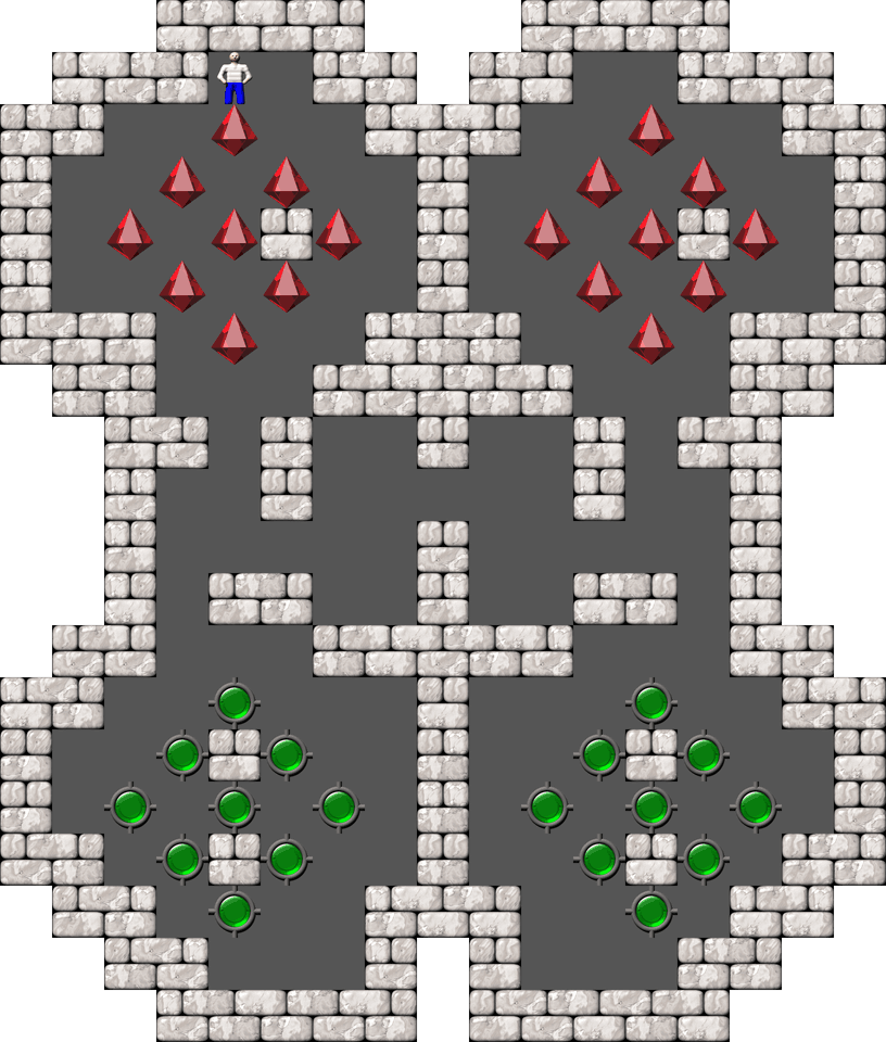 Сокобан Demons & Diamonds уровень 16